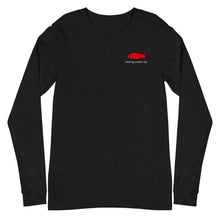 Load image into Gallery viewer, "Feeling Sweet-ish" - Signature Swedish Fish Long Sleeve Crewneck Tee (Dark)