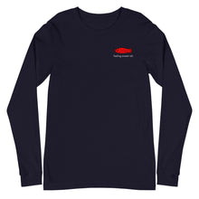 Load image into Gallery viewer, "Feeling Sweet-ish" - Signature Swedish Fish Long Sleeve Crewneck Tee (Dark)