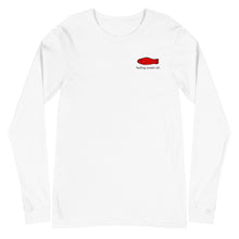 Load image into Gallery viewer, "Feeling Sweet-ish" - Signature Swedish Fish Long Sleeve Crewneck Tee (Light)