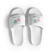 Load image into Gallery viewer, Love is sweet - Conversation Hearts - Women’s Slides