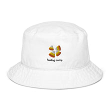 Load image into Gallery viewer, Feeling Corny - Candy Corn - Organic bucket hat
